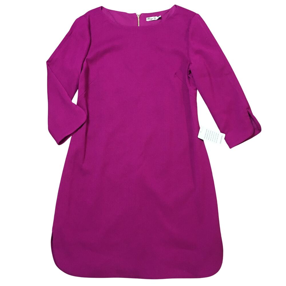 NWT Eliza J MIssy Style: EJ3M5579 Size 12 Purple Eggplant Dress